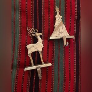 Reindeer and Tree Stocking Holders